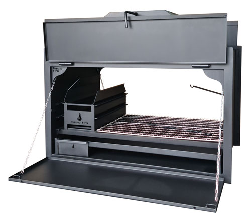 De Luxe 1000 mm Double-sided Braai